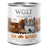 10€ DI SCONTO! 24 x 800 g Wolf of Wilderness umido per cane - Oak Woods - Cinghiale