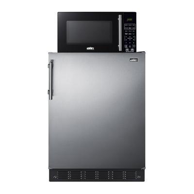 Summit MRF66BK2SSA 5 cu ft Refrigerator/Microwave ...