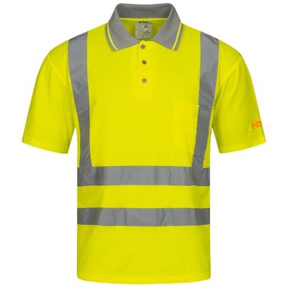 Safestyle - diego UV-Warnschutz-Poloshirt, Gelb ®, en 471/2 Gr.XL