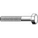 ZORO SELECT B01200.050.0600 Grade 5, 1/2"-13 Hex Head Cap Screw, Zinc Plated