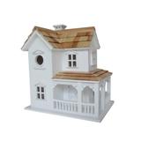 14" Fully Functional Country Meadow 2-Story Ranch Birdhouse