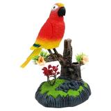 Electric Birds with Penholder Talking Parrots office and home Decor Novelty Gift