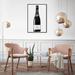 Oliver Gal "One Of A Kind Champagne", Glam French Bubbles Modern Gold Canvas Wall Art Print For Dining Room Canvas in Black | Wayfair