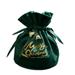 dianhelloya Christmas Candy Bag Gift Wrapping Bags Xmas Eve Party Drawstring Velvet Bag for Holiday Festival Wedding Favor