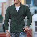 Fashion Men Knitted Sweater Cardigan Slim Coat Knitwear Casual Loose Jacket