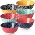 YITAHOME Ceramic Cereal Bowl, Soup Bowls, Decorative Bowls For Kitchen, Bowls Set For Cereal Soup Salad Pasta Rice Oatmeal | Wayfair JBP3R02