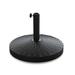 Arlmont & Co. Ayotunde Resin Free Standing Umbrella Base Plastic/Resin in Black | 13.78 H x 20.47 W x 20.47 D in | Wayfair