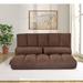 Trule Marlice Game Chair Cotton in Brown | 23.62 H x 45.67 W x 70.86 D in | Wayfair 3054E8F9EF754227AE5D4D5E475CB11F