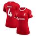 Women's Nike Virgil Van Dijk Red Liverpool 2023/24 Home Replica Player Jersey