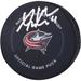 Adam Fantilli Columbus Blue Jackets Autographed Official Game Puck