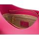 caneva Women's Schultertasche aus Leder, Pink
