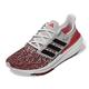 adidas Unisex Ultraboost Light Shoes-Low (Non Football), Chalk White/Core Black/Bright Red, 40 EU