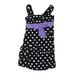 Pinky Special Occasion Dress: Black Polka Dots Skirts & Dresses - Kids Girl's Size 5