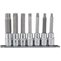 Draper Expert 16338 Draper Tx-Star® Security Socket Bit Set 1/2in Sq. Dr. 100Mm (7 Piece) per set