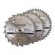 Silverline 260333 Tct Circular Saw Blades 20 24 40T 3Pk 190 X 16 - No Ring Each 3