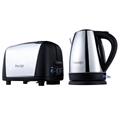 Prestige 53232 Breakfast Kettle and Toaster Set - Stainless Steel and Black