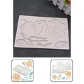 Moule à gâteau en Silicone couleur aléatoire pratique attrayant résistant à la chaleur cuisson