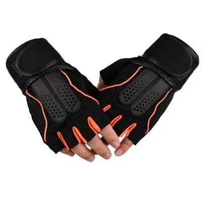 Gants de fitness demi-doigts coordonnants pour hommes et femmes entraînement de force en plein air