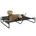 Veehoo Original Cooling Elevated Dog Bed Raised Dog Cot with Washable Mesh XX-Large Black