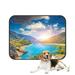 ABPHQTO Piva Canyon Reservoir National Park Europe Beauty World Pet Dog Cat Bed Pee Pads Mat Cushion Potty Dogsblankets Crate Bed Kennel 28x36 inch