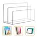 File Organizer 2-slot Acrylic Organizer File Folder Organizer Rack For Desk