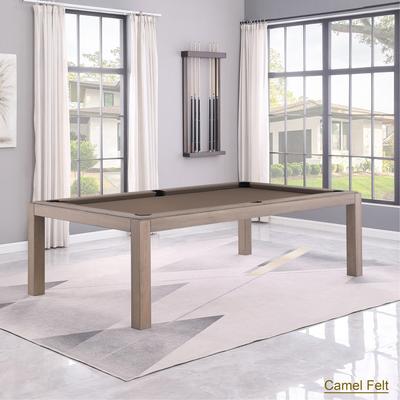 Olivia GreyWash Ash 7ft Billiard Slate Pool Table with dining top