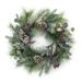 Mixed Pine Eucalyptus Berry Wreath 24"D - Green