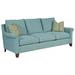 Fairfield Chair Olivia 91.5" Upholstered Sofa, Wood in Brown | 37 H x 91.5 W x 41 D in | Wayfair 2722-50_3162 08_Tobacco