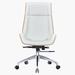 Fu Owner Genuine Leather Task Chair Wood/Upholstered in Gray | 43.3 H x 26 W x 26 D in | Wayfair DSGFCH2328LST