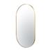 Varaluz Capsule Accent Mirror Metal | 40 H x 22 W x 1 D in | Wayfair 434MI22GO