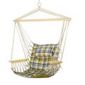 Dakota Fields American Flag Chair Hammock Polyester/Cotton in Gray/Brown | 40.5 H x 29.5 W x 19 D in | Wayfair FD8D586FB95146B799ABCE6CE324DF27