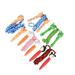 1 Bag/5Pcs Wooden Handle Skipping Rope Children Skipping Rope Cartoon Jump Skip Rope Jumping Ropes Exercise Equipment for Kids (Kitty+Frog+Little Man+Little Bear+Rabbit)