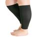 Plus Size Leg Sleeve Support Socks - The Wide Calf Compression Sleeve for Men and Women - Shin Splint Sleeves for Leg Calves â€“ Running Cycling 1 Pair