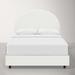 AllModern Emre Upholstered Bed Upholstered in White | 58 H x 78 W x 83 D in | Wayfair 033274114AB0419CB703F9DE47393A5F