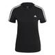 adidas GL0784 W 3S T T-Shirt Damen Black/White Größe S/S