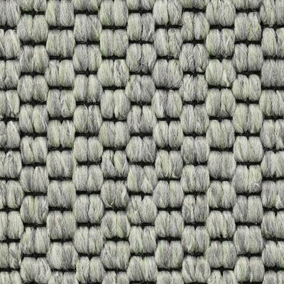 Teppichboden BODENMEISTER "Turania, Strukturschlinge - Uni Farben", grün (hell, grün), B:400cm H:5,3mm L:400cm, Polypropylen, Teppiche, Wohnzimmer, Schlafzimmer, Kinderzimmer, Breite 400/500 cm Image