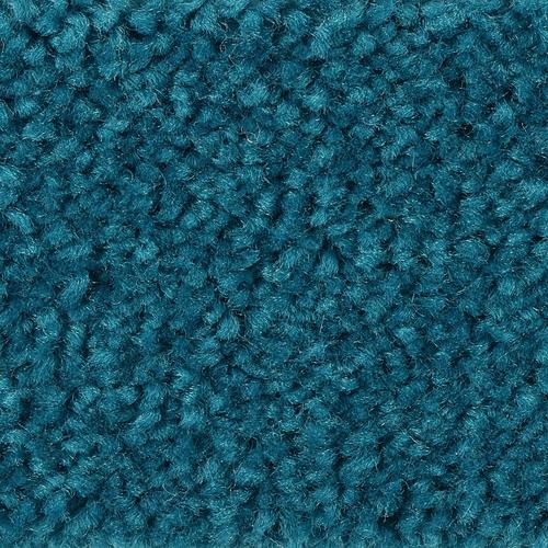 „BODENMEISTER Teppichboden „“Veloursteppich Pegasus““ Teppiche fußbodenheizungsgeeignet, Hochflor Gr. B/L: 650 cm x 500 cm, 10 mm, 1 St., blau (blau türkis) Teppichboden“