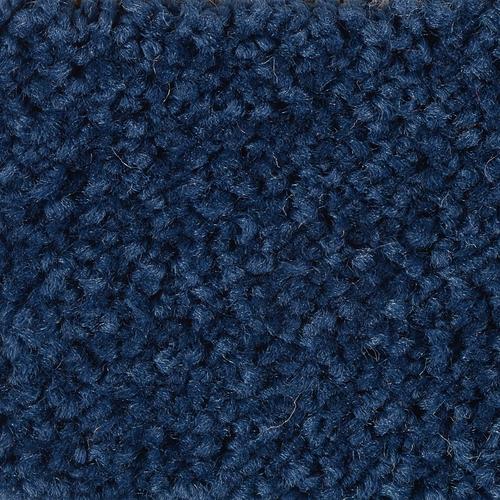 „BODENMEISTER Teppichboden „“Veloursteppich Pegasus““ Teppiche fußbodenheizungsgeeignet, Hochflor Gr. B/L: 450 cm x 400 cm, 10 mm, 1 St., blau (dunkel blau) Teppichboden“