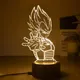 Veilleuse LED Dragon Ball 3d Mini lampe de Table tactile jouets pour enfants cadeau de noël