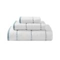 Tommy Bahama Home Tommy Bahama Ridley Solid Cotton Blue 3 Piece Towel Set 100% Cotton in Gray | 30 W in | Wayfair USHSAC1262521