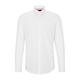 HUGO Herren Koey Slim-Fit Hemd aus bügelleichtem Baumwoll-Twill Weiß 45