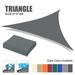 Triangle Sun Shade Sail Waterproof Garden Sail 5/3.6/3/2M Awning Canopy for Outdoor Garden Patio Pergola Sunshade Cloth Big Tent