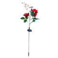Ovzne Solar Rose Lights Outdoor Solar Garden Stake Lights Solar Flowers Lights Outdoor Garden Waterproof LED Roses Flowers Lights Yard Decorations Outdoor Color Changing Red