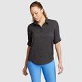 Eddie Bauer Women's Boulder Trail Long-Sleeve Shirt - Dark Grey - Size XS