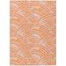 Addison Rugs Surfside ASR37 Peach 3 x 5 Indoor Outdoor Area Rug Easy Clean Machine Washable Non Shedding Bedroom Living Room Dining Room Kitchen Patio Rug