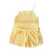 Tosmy Summer Thin Children s Sleeveless Camisole + Shorts Fashion Two Piece Set Fashion Clothing Set