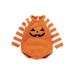 Huakaishijie Newborn Baby Halloween Costume Romper Sweaters Long Sleeve Cute Pumpkin Pattern Bodysuit