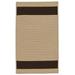 Colonial Mills Rug Aurora Rectangle Braided Area Rug Sand Brown - 7 x 9 ft.