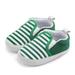 Suanret Infant Baby Flat Shoes Non-Slip Slippers Soft Sole Adorable Baby Booties Baby First Walking Shoes Green 6-12 Months