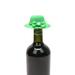 Pgeraug Ornaments Hat Mini Hat S Hat Bottle Silverware Holder Home Christmas Decoration Bottle Decoration Desktop Ornament Green B